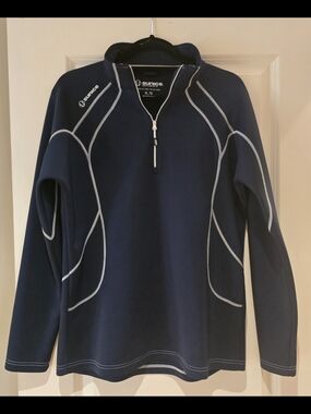 Sunice Women's Quarter-Zip Long Sleeve Pullover.